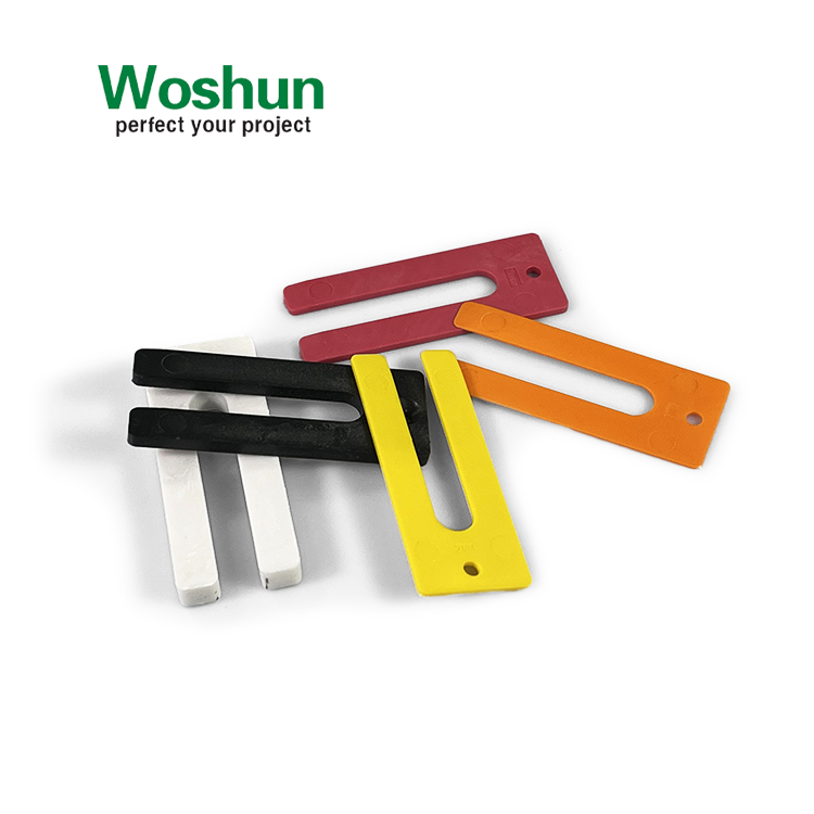 Factory Window Glazing Glass Flat Plastic Packer Construction Materials Building Packer Tile Spacer for Leveling Window and Door