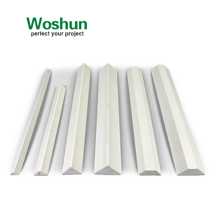 Plastic Chamfer Fillet Building Material Pvc Corner Fillet Plastic Filletizer Pvc Profile Triangular Pvc Foam Chamfer