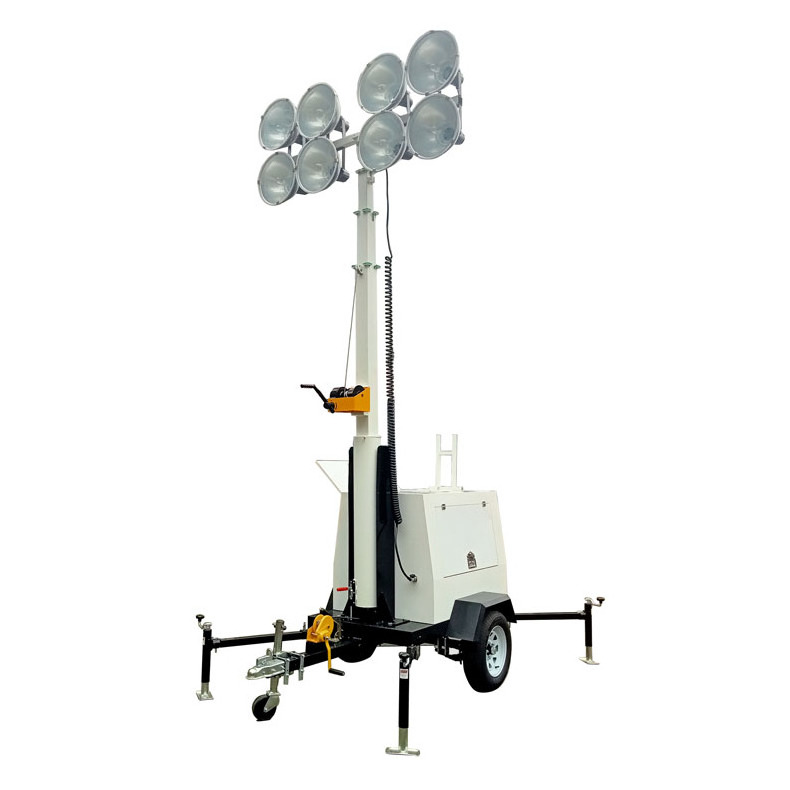 Mobile Emergency Outdoor Works Portable Light Tower Flood Working Emergency Night Lights