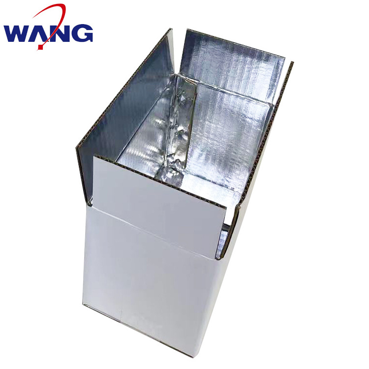 Waterproof and moisture-proof aluminium foil paper carton boxes packaging boxes for food insulation boxes keep meat fresh