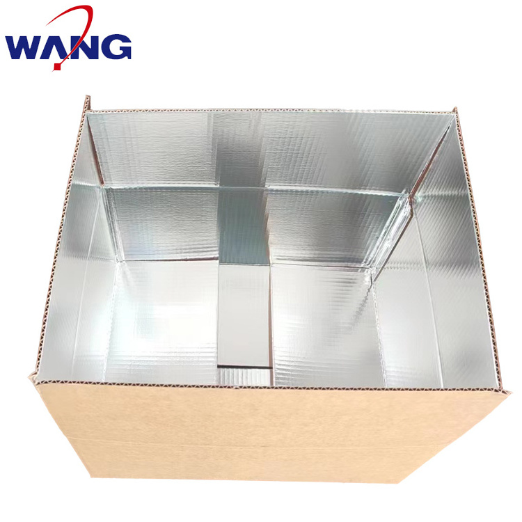 Waterproof and moisture-proof aluminium foil paper carton boxes packaging boxes for food insulation boxes keep meat fresh