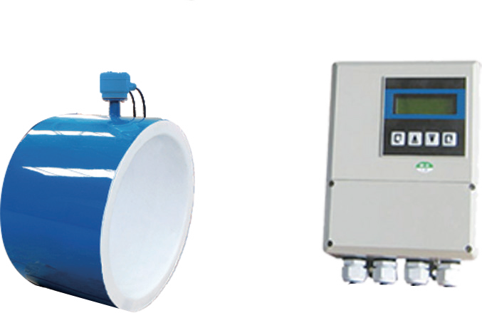 4-20mA Electromagnetic Flowmeter electromagnetic flow meter Industrial Water Sewage & Wastewater Treatment