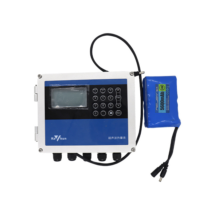 2023 Smart Ultrasonic flow meter measure DN100mm/ultrasonic time difference method is used for measureme