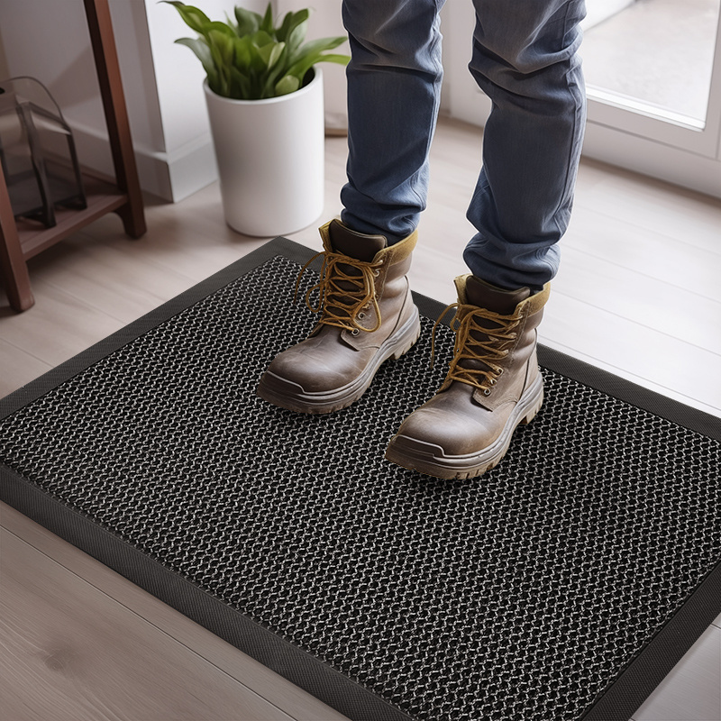 Indoor Outdoor mat Anti-slip Rubber Backing Door mat