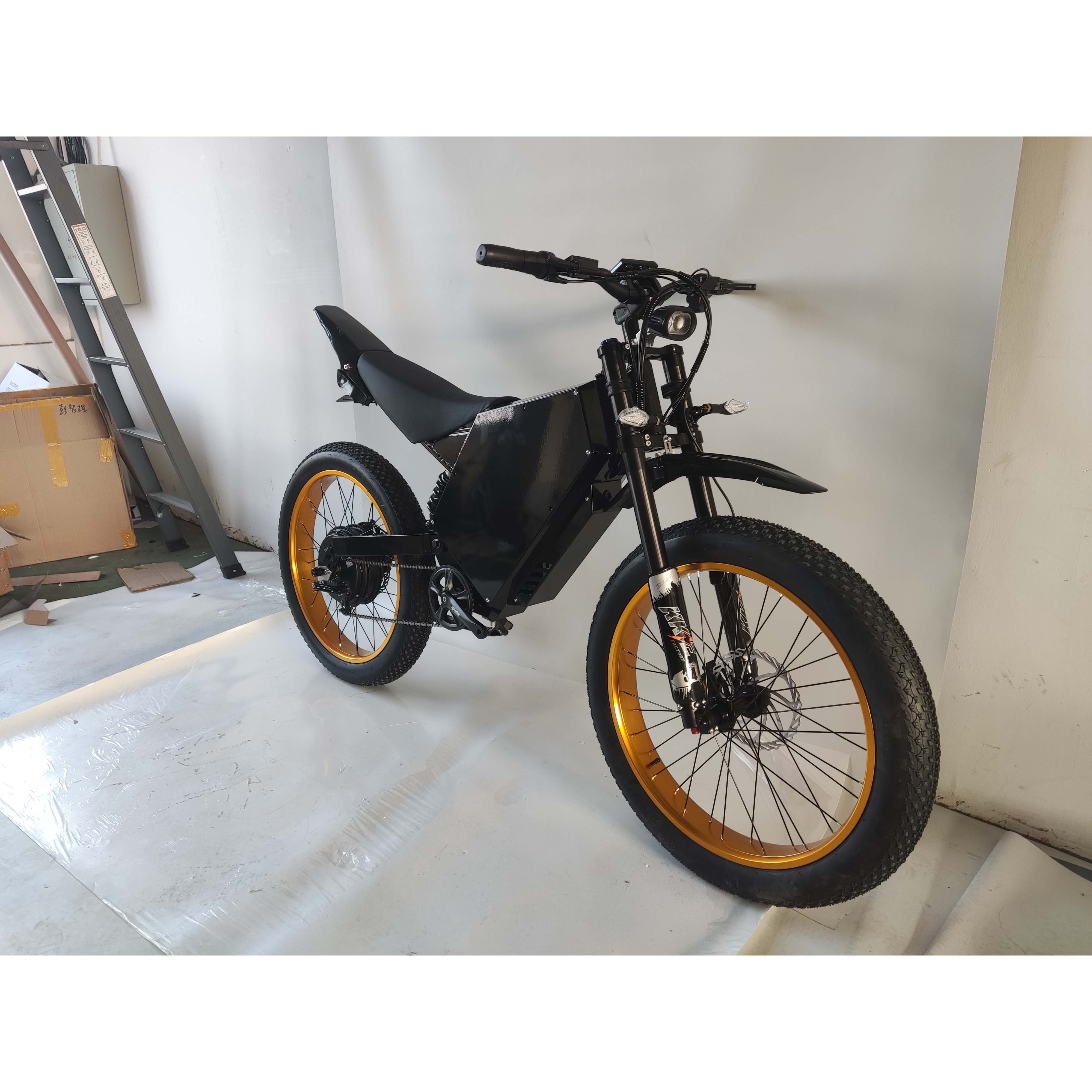 Popular 26 4.0 Fat Tire Ebike 5000W High Speed 80KMH bicycle For Adult Electric Chopper Bike Electric Bike