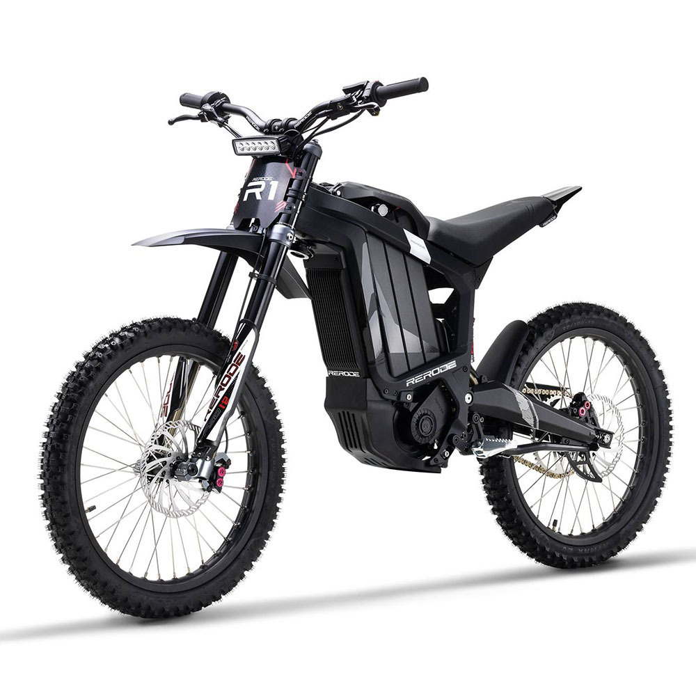 2024 Off-Road Electric Motorcycle: Rerode R1 Ebike with 8000W, 72V, 440Nm Middrive, 35Ah Talaria Sting Electric Dirt Bike