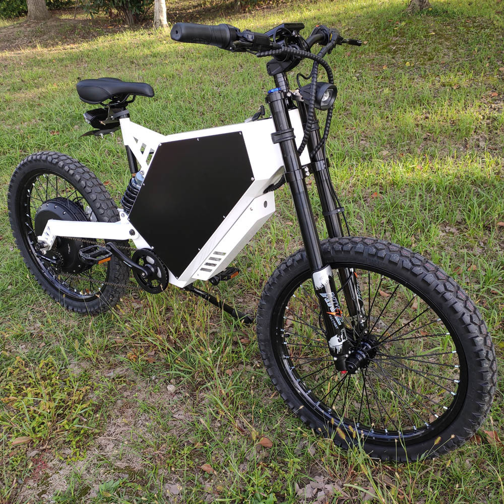 140km/h Stealth Frame 15000W 20000W Bomber Electric Bike 72V Motor Electric Motorcycle