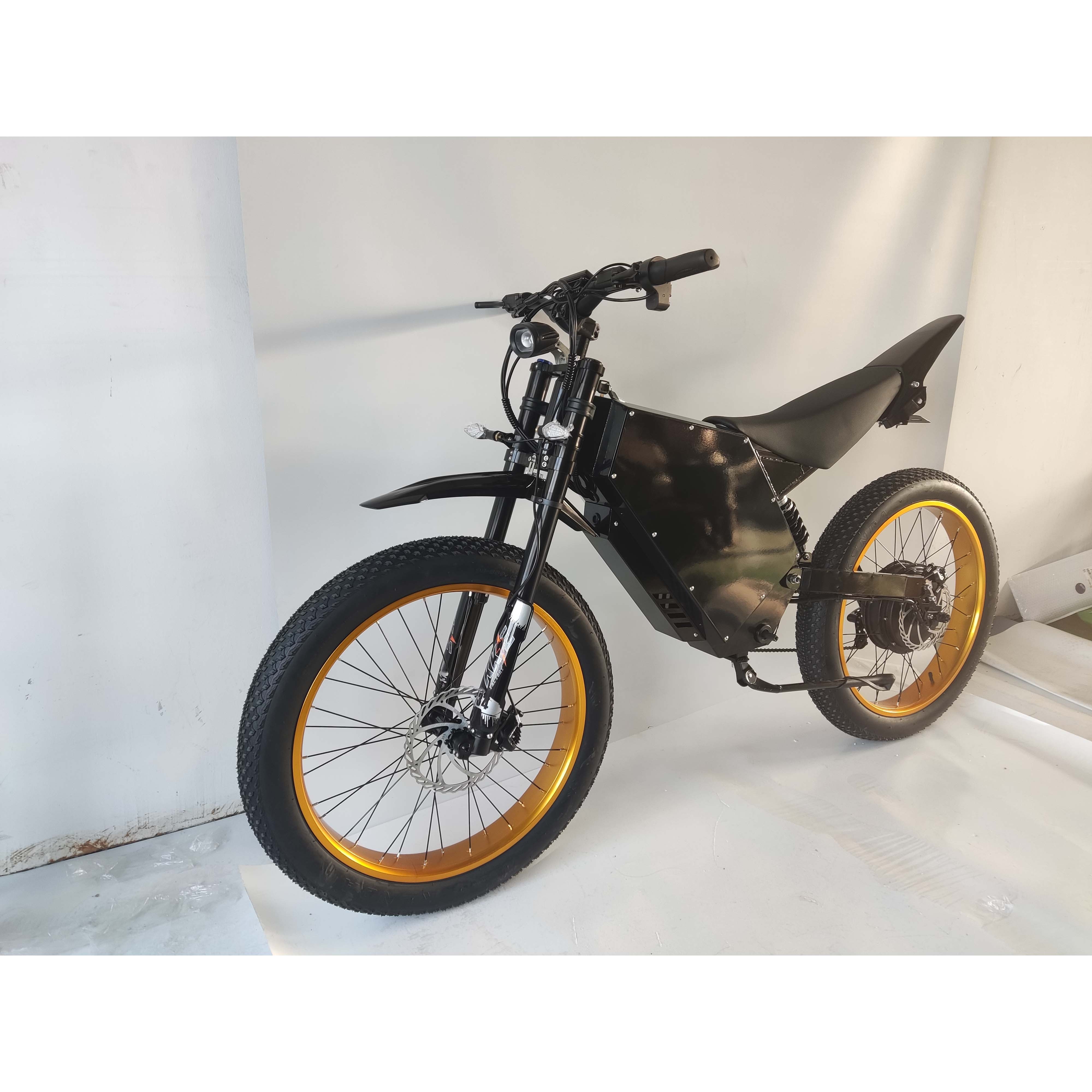 Popular 26 4.0 Fat Tire Ebike 5000W High Speed 80KMH bicycle For Adult Electric Chopper Bike Electric Bike