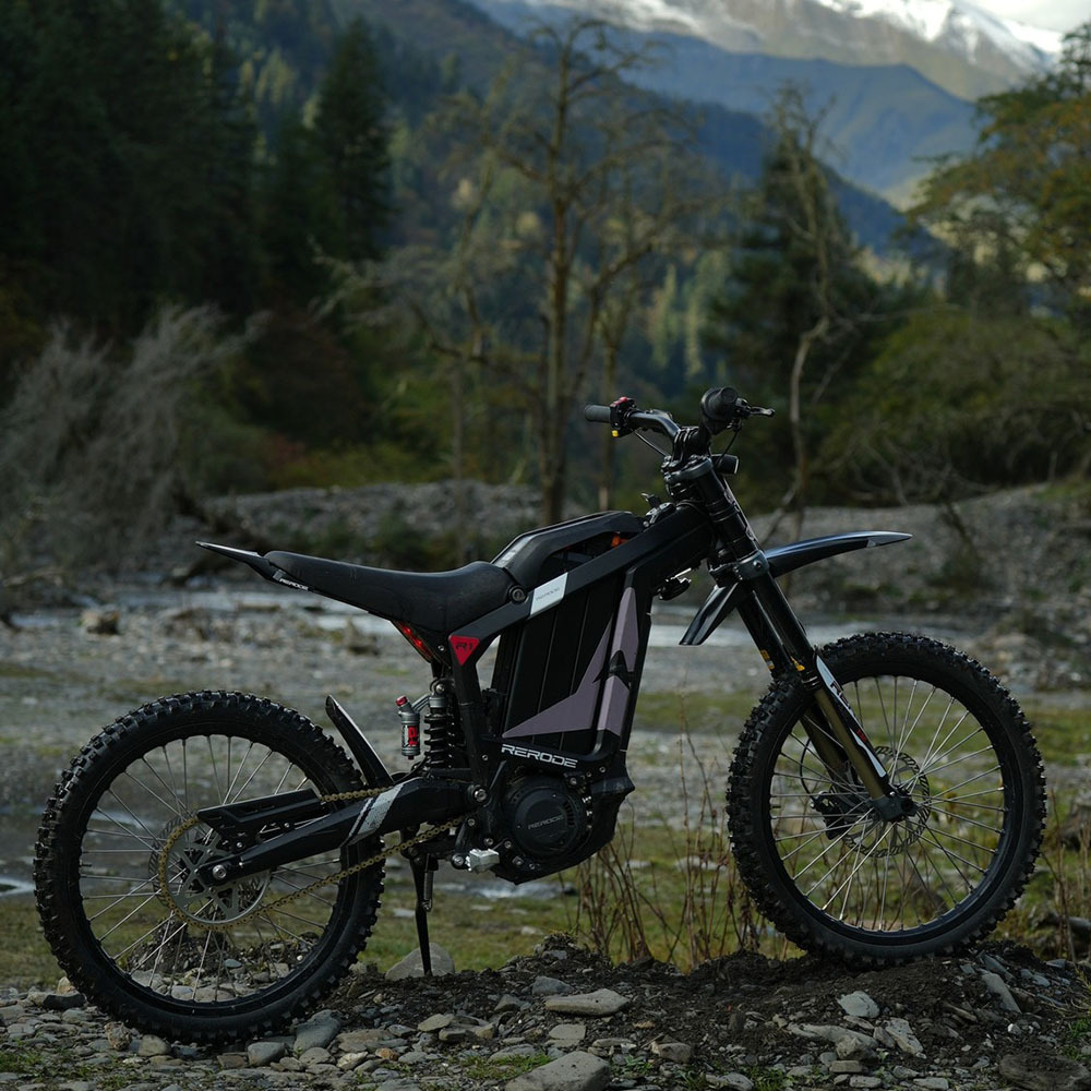 2024 Off-Road Electric Motorcycle: Rerode R1 Ebike with 8000W, 72V, 440Nm Middrive, 35Ah Talaria Sting Electric Dirt Bike