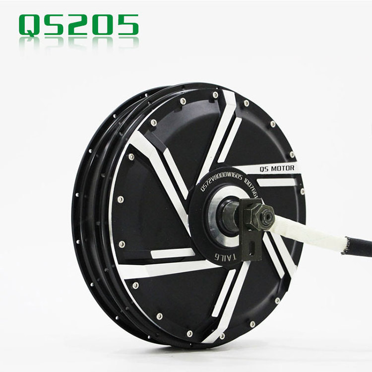 QS205 72V 3000W 50H QS motor electric bike direct drive hub motor