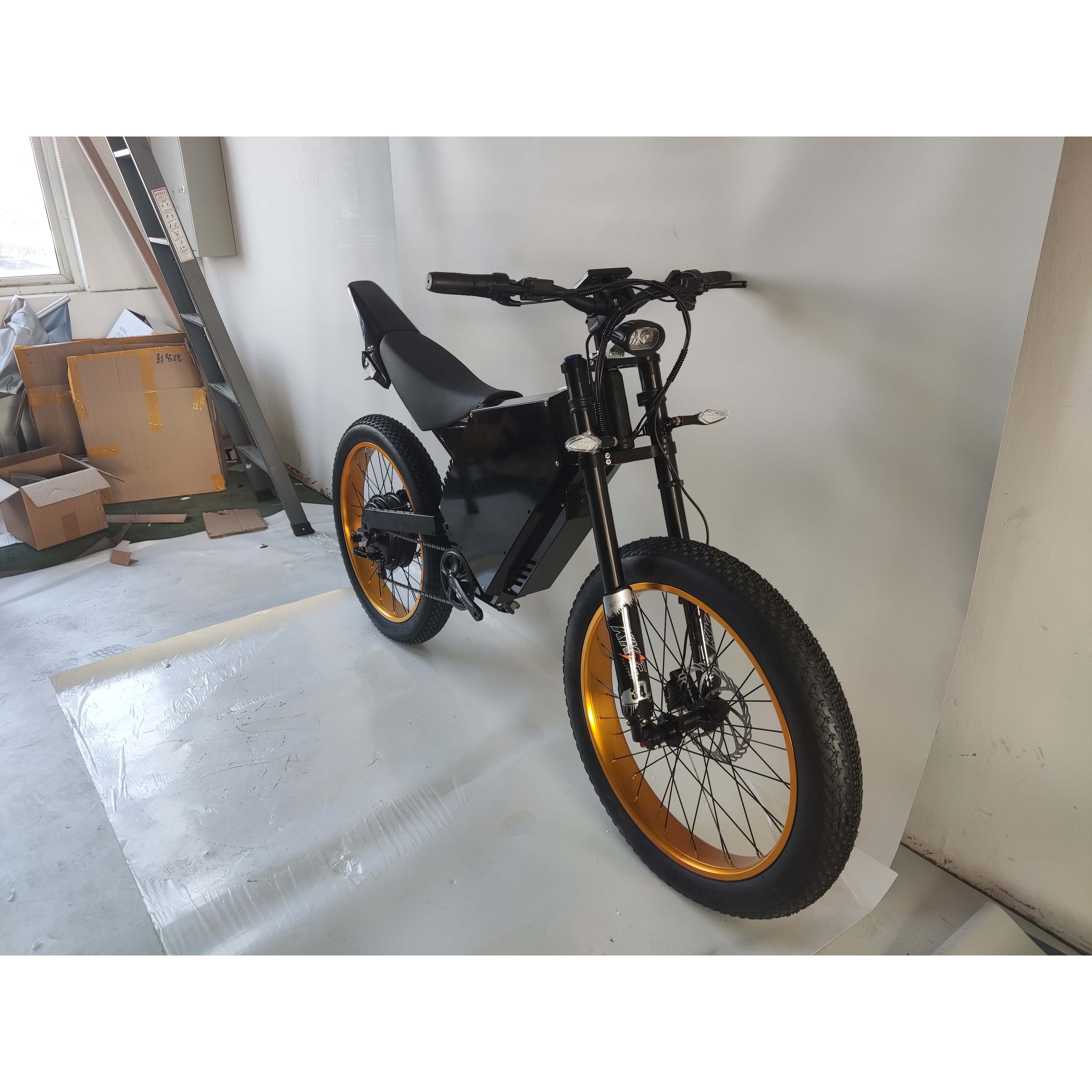 Fat Tire Electric Bike China Warehouse In Stock 26 4.0inch Off Road EBike 8000W 12000W Motor 75Ah Battery Beach Cruiser Bicycle