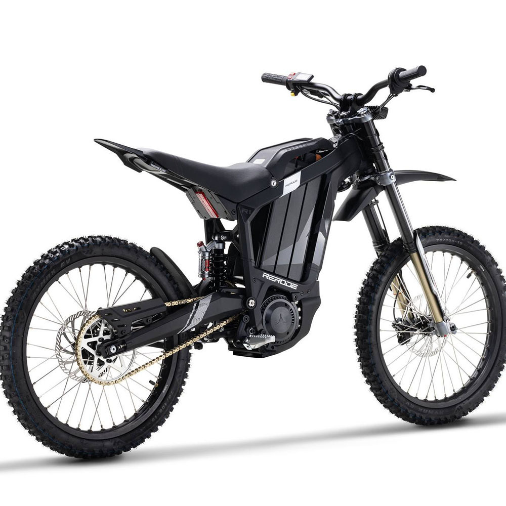 2024 Off-Road Electric Motorcycle: Rerode R1 Ebike with 8000W, 72V, 440Nm Middrive, 35Ah Talaria Sting Electric Dirt Bike