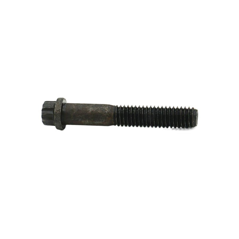 American twelve angle head bolts 12.9 Grade fine teeth black oxidation half thread American Standard 10 Level automotive screws