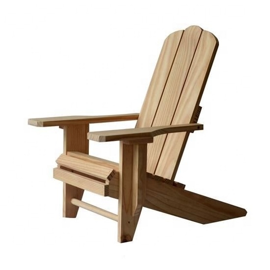 Wooden Adirondack Chairs for Children,  Kid's Wood Stool