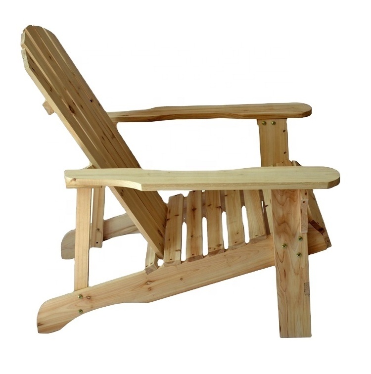 Outdoor Wooden Adirondack Chairs Balcony, Patio Wood Benches