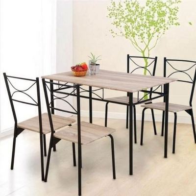 Wooden modern dining room furniture dining table and chairs