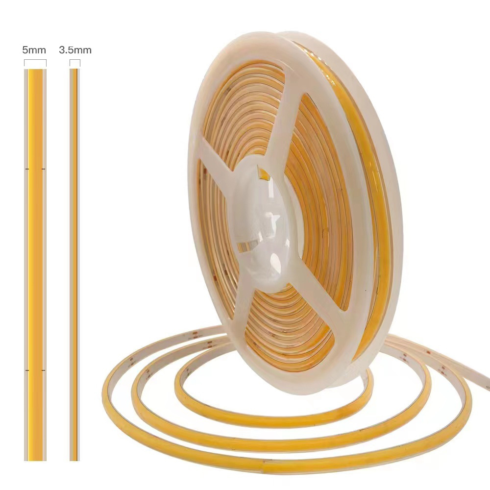 COB lighting Ultra thin SilicoIP20 IP65 neon Diffuser IP67 IP68 Waterproof 480led/m Slim Led Strip LED COB Strip Light