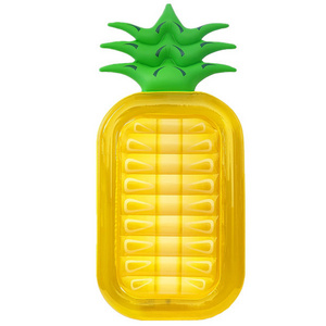 Summer fun for party giant inflatable pineapple pool lounger float for kids & adults