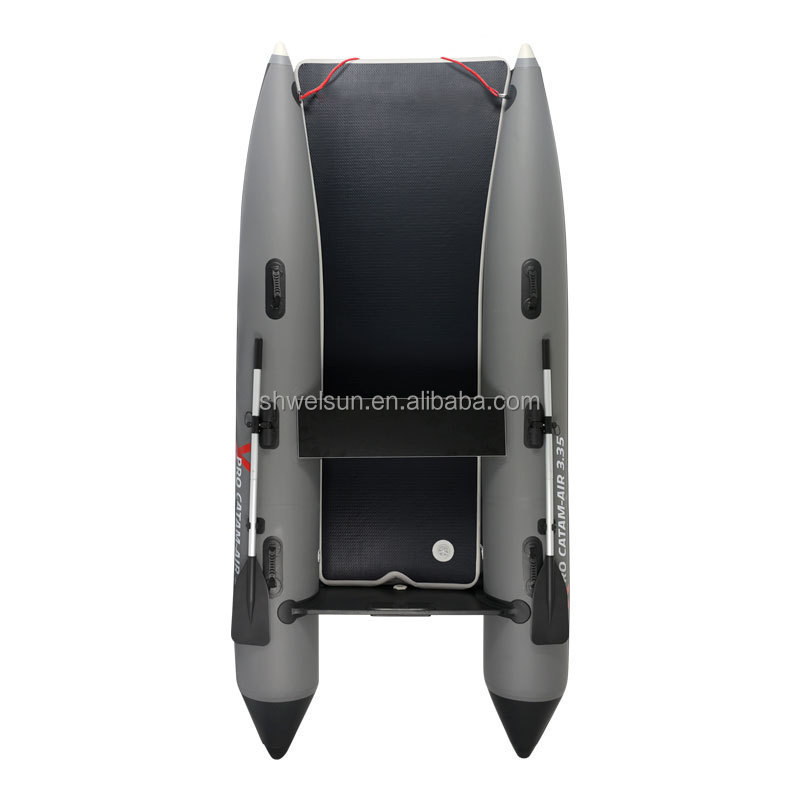 Inflatable Boat Set 2-3 Person Thickened Fishing Boat Hard Inner Bottom Floor Boat X3.35