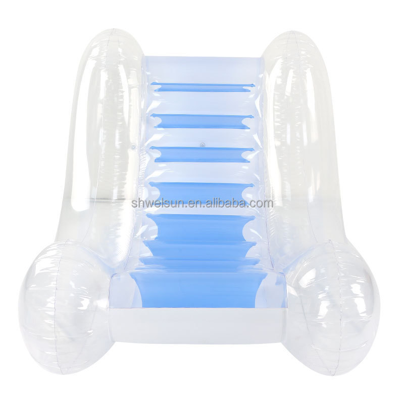 Summer Large Swimming Pool Floats for Outdoor Holiday Inflatable Pool Floating Fashion Rocking Chair