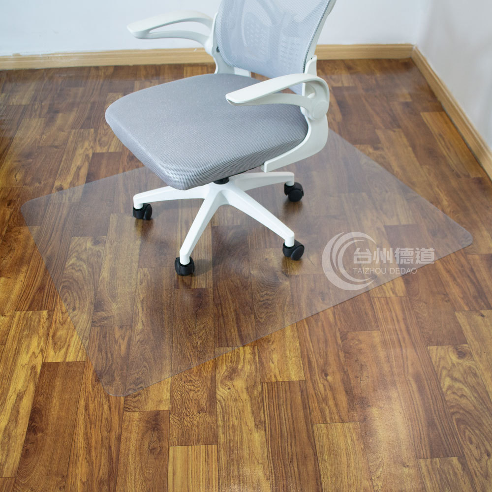 Heavy Duty Transparent PVC Chair Mats for Hardwood and Tile Floor - Protective Floor Mats for Home and Office