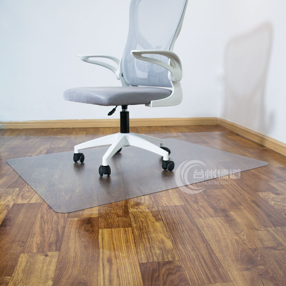 PVC Chair Mats for Hard Floors - Transparent Floor Mats Wood/Tile Protection Mat for Office and Home