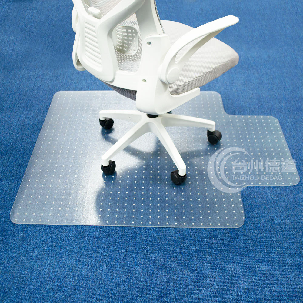 Free Sample, Low MOQ, PVC Chair Mats for Carpet