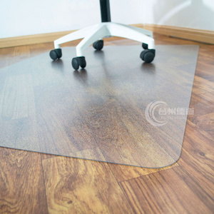 Heavy Duty Transparent PVC Chair Mats for Hardwood and Tile Floor - Protective Floor Mats for Home and Office