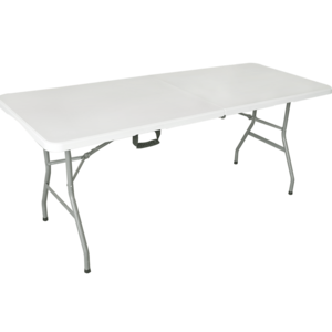 wholesale factory portable picnic outdoor plastic 72inch folding table foldable furniture dining 6ft plastic folding table