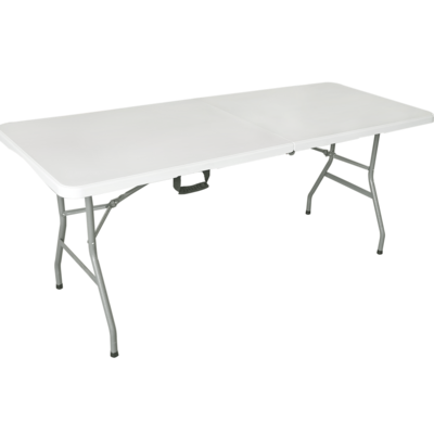 wholesale factory portable picnic outdoor plastic 72inch folding table foldable furniture dining 6ft plastic folding table