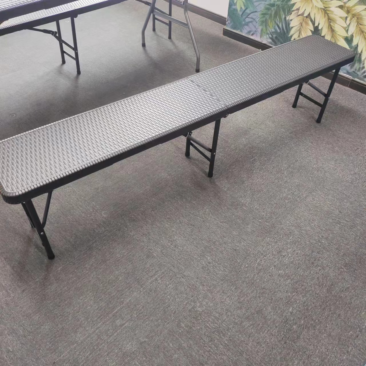 Hot sale 6' HDPE Folding bench