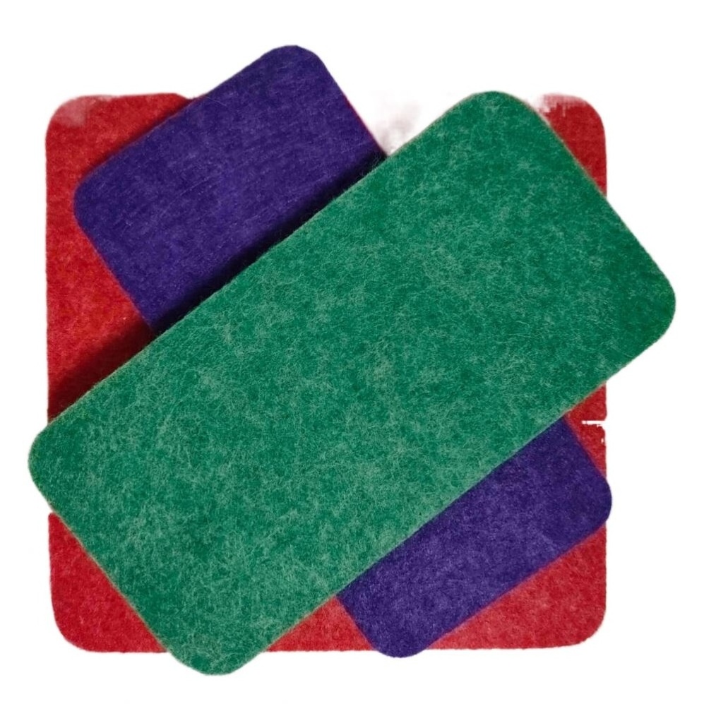 European popular 12mm, 18mm, 24mm polyester fiber acoustic panel PET acoustic felt for office furniture