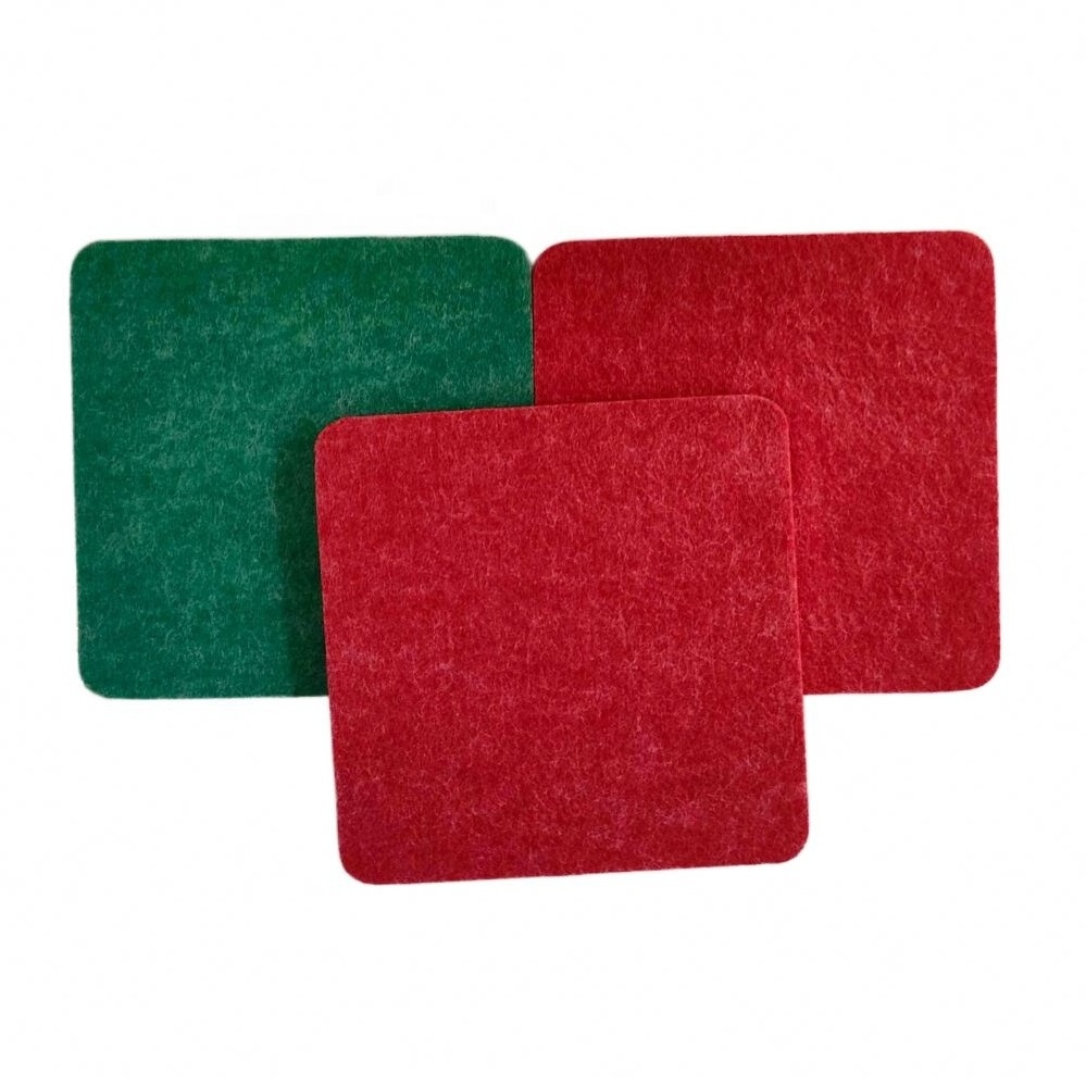 European popular 12mm, 18mm, 24mm polyester fiber acoustic panel PET acoustic felt for office furniture