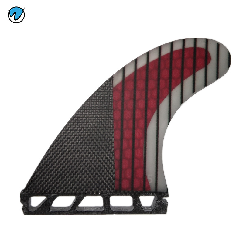 CUSTOM LOGO Half Carbon Fiber Material Recycled Fins Surf Fins Surfboard Fins