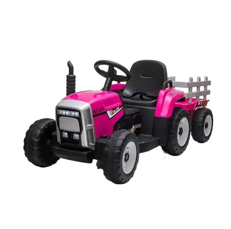 Best Selling 12v Electric Kids Ride-on Car Kids Ride On Tractor Trucks With Trailer