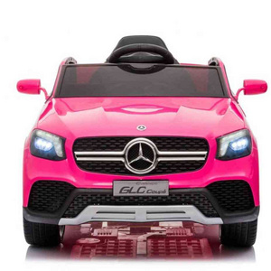 Pink Coupe Kids Ride On - Official Licensed Kids Glc Coupe 12v Ride On Car With Working Led Lights