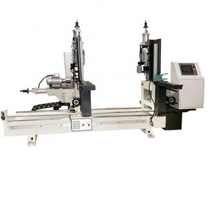 WK9312 woodworking automatic double end high speed wood drilling machine