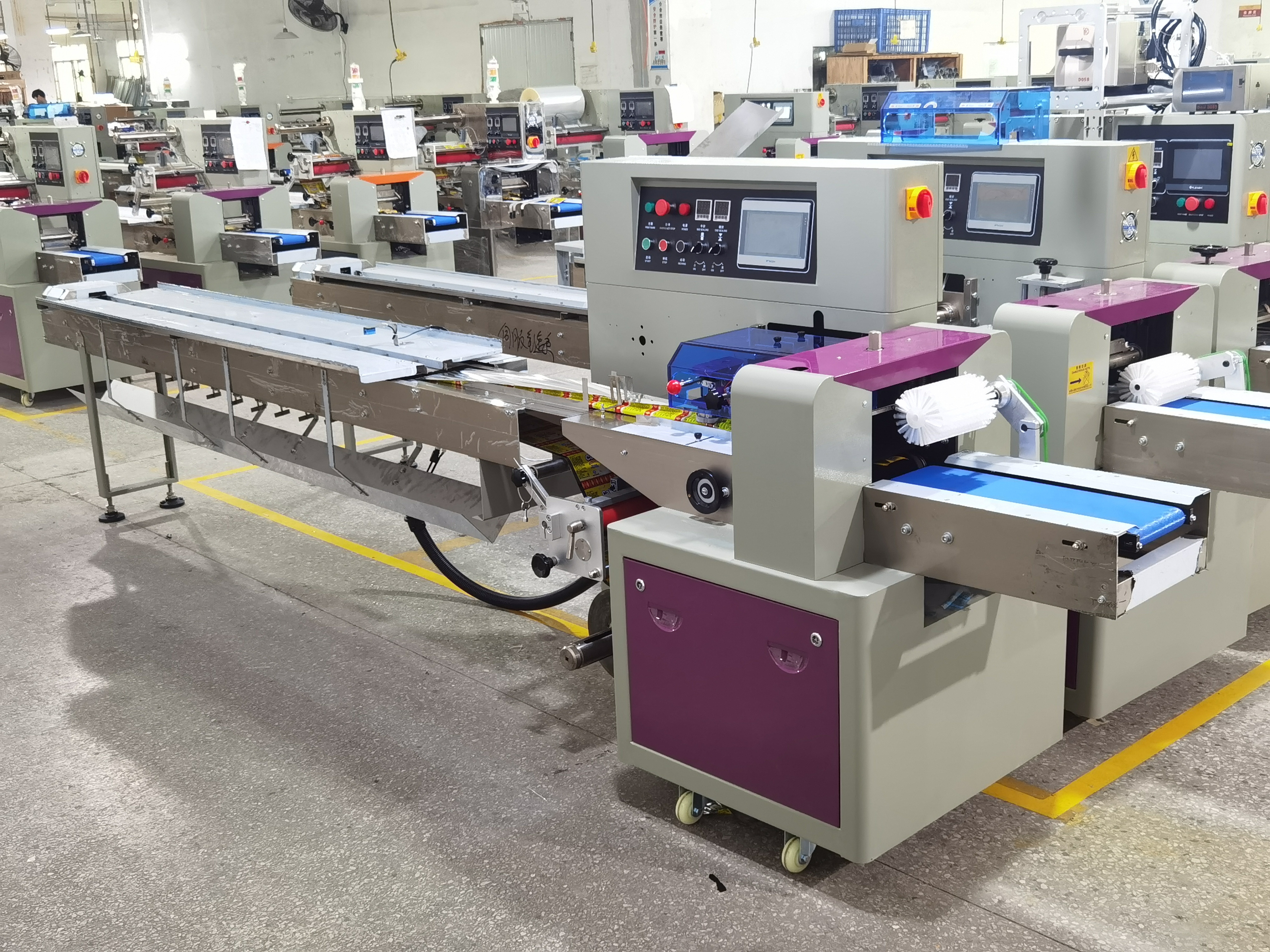 Multi-Function Wrapping Packing Machines Horizontal t shirt folding Packaging Machine