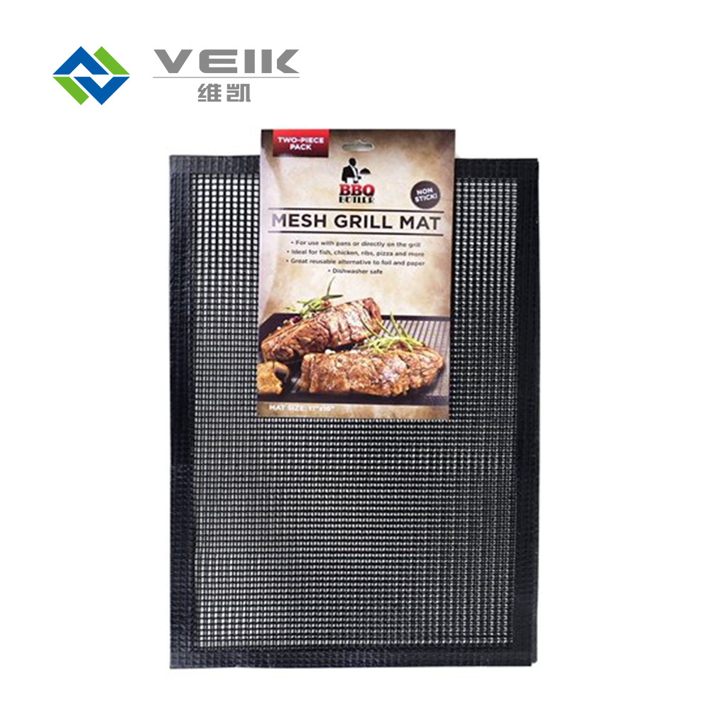 non stick ptfe bbq mesh grill mat heavy duty set of 3