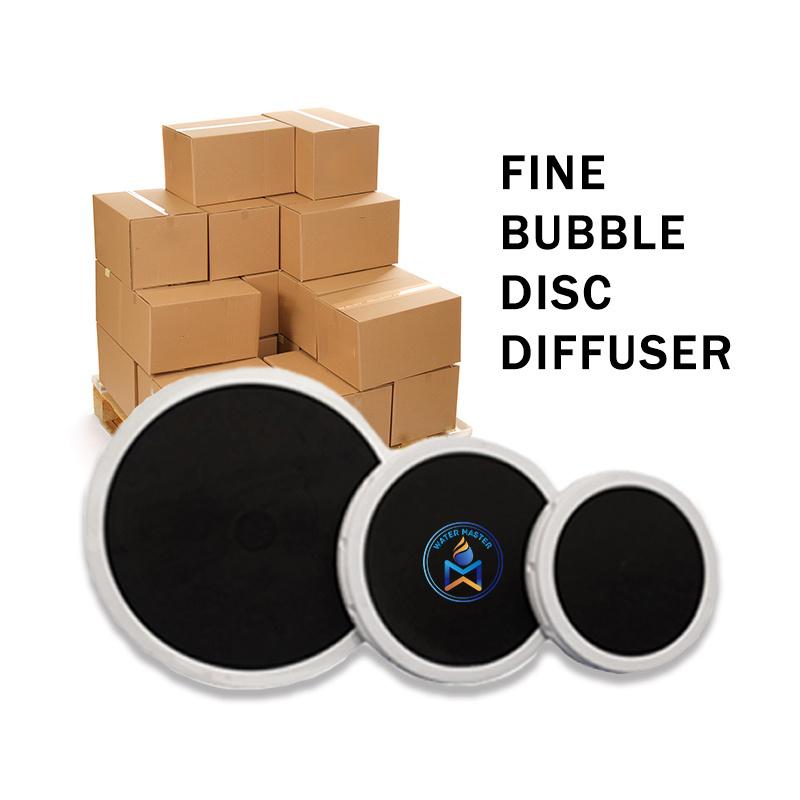 Epdm Membrane Disc Diffuser Finebubble Aeration Diffuser Aerator For Fish Pond Farming