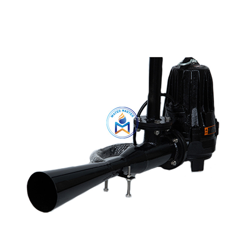 QSB submersible jet aerator mixing aerator sewage treatment removable submersible jet aerator