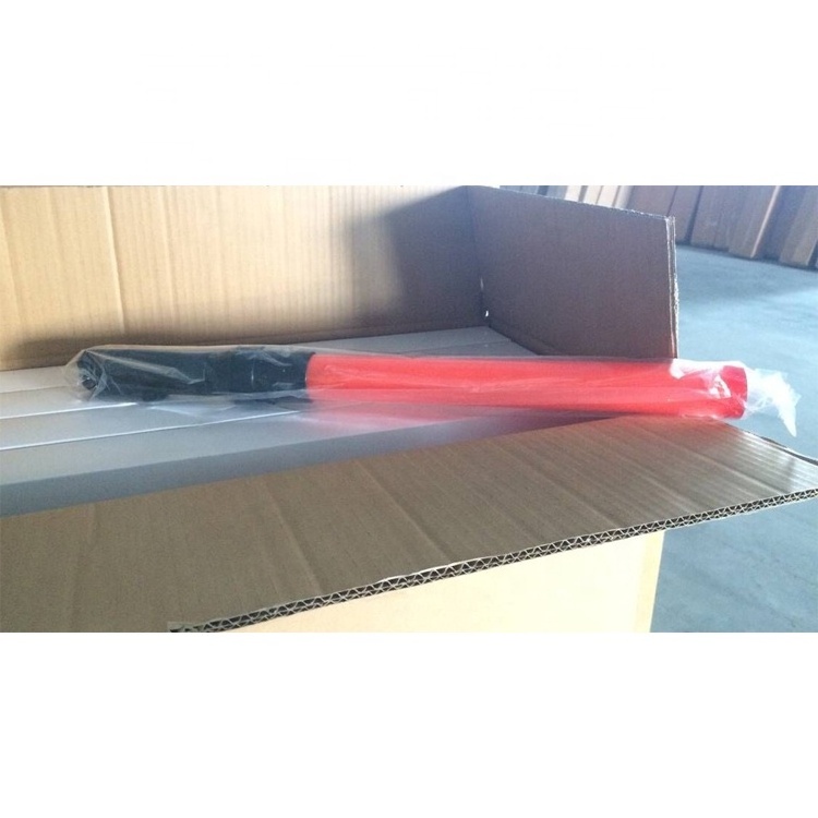 High Quality ABS 30x530mm Traffic Baton Traffic Wand With 6 Pcs Red LED Flashlight baton