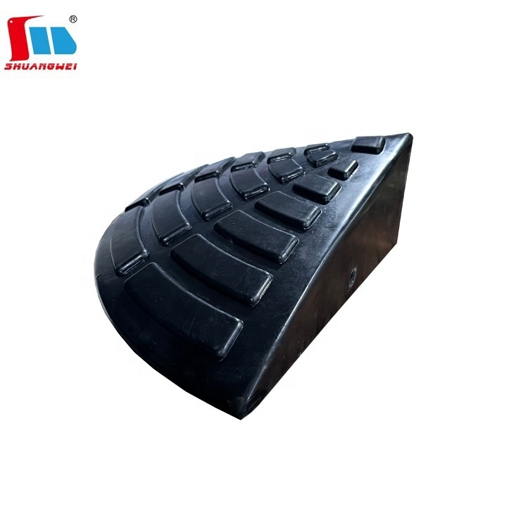 SW High Quality Street Portable Vehicle Rubber Road Kerb Ramp Driveway Car Safety Curb Ramp Flat Cable Ramp