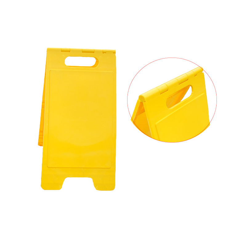 Yellow Plasticade A-Frame Folding Wet Floor Caution Warning Sign