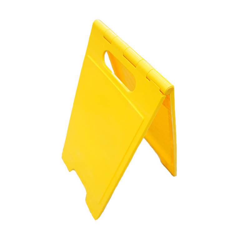 Yellow Plasticade A-Frame Folding Wet Floor Caution Warning Sign