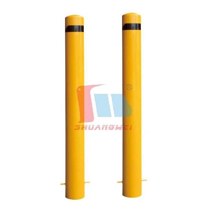 Durable Security Post Custom Driveway Separation Warning Barrier Parking Lot Barrier Post Parking Prevention Bollard