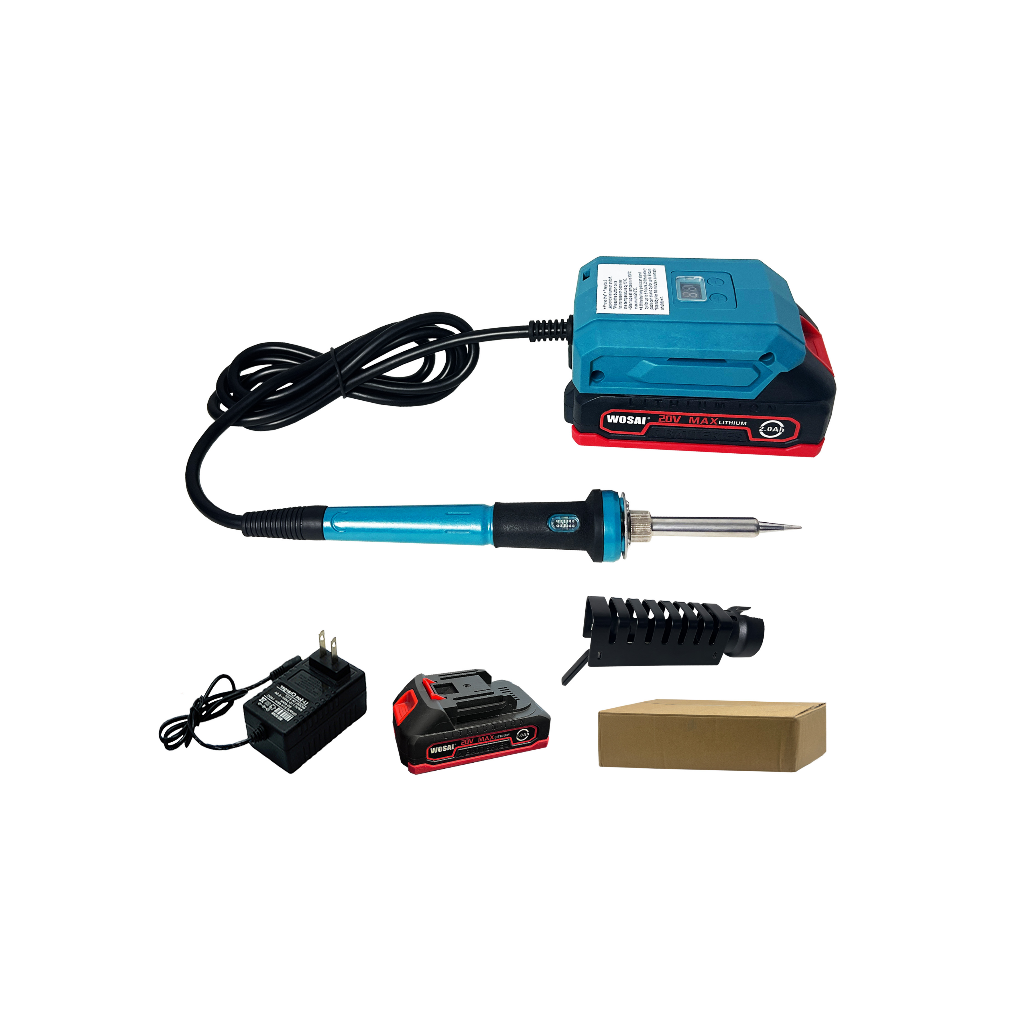 WOSAI Electric Soldering Iron Automatic Soldering Gun Manual Solder Gun Hot Sale Factory Price 60W Welding Torch Welding Working