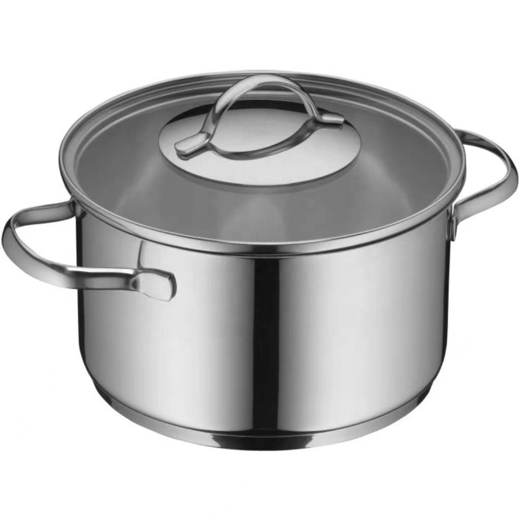 PELITA Kitchenware Steel Cookware Cooking Pot And Pans High Quality 304 Stainless Steel Saucepan