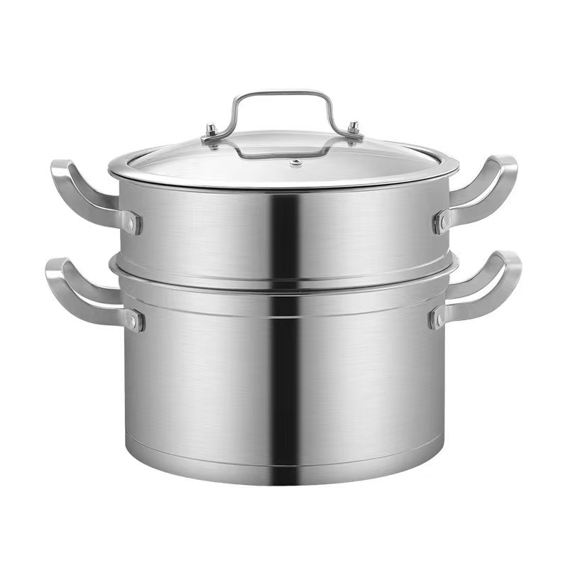 PELITA 304 316 Stainless Steel Kitchen Soup Cooking Pot Large Steamer Casserole Stainless Steel Pots