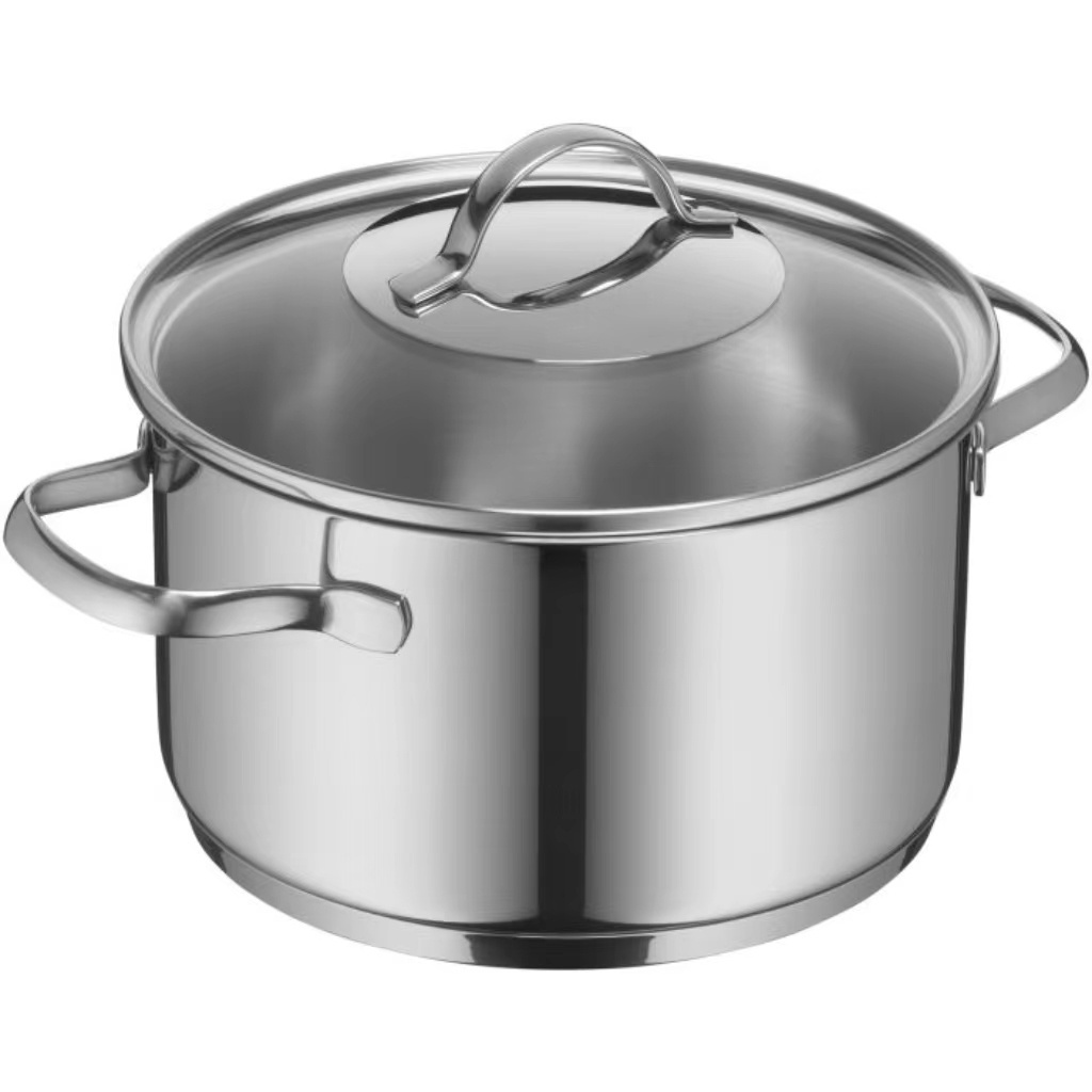 PELITA Kitchenware Steel Cookware Cooking Pot And Pans High Quality 304 Stainless Steel Saucepan